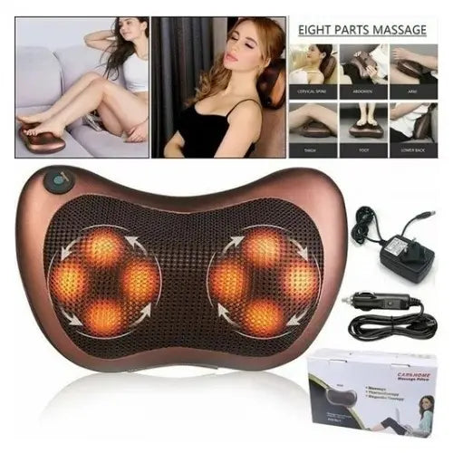 Cojín Masajeador, Vibrador, Espalda, Lumbar, Pies, Cuello