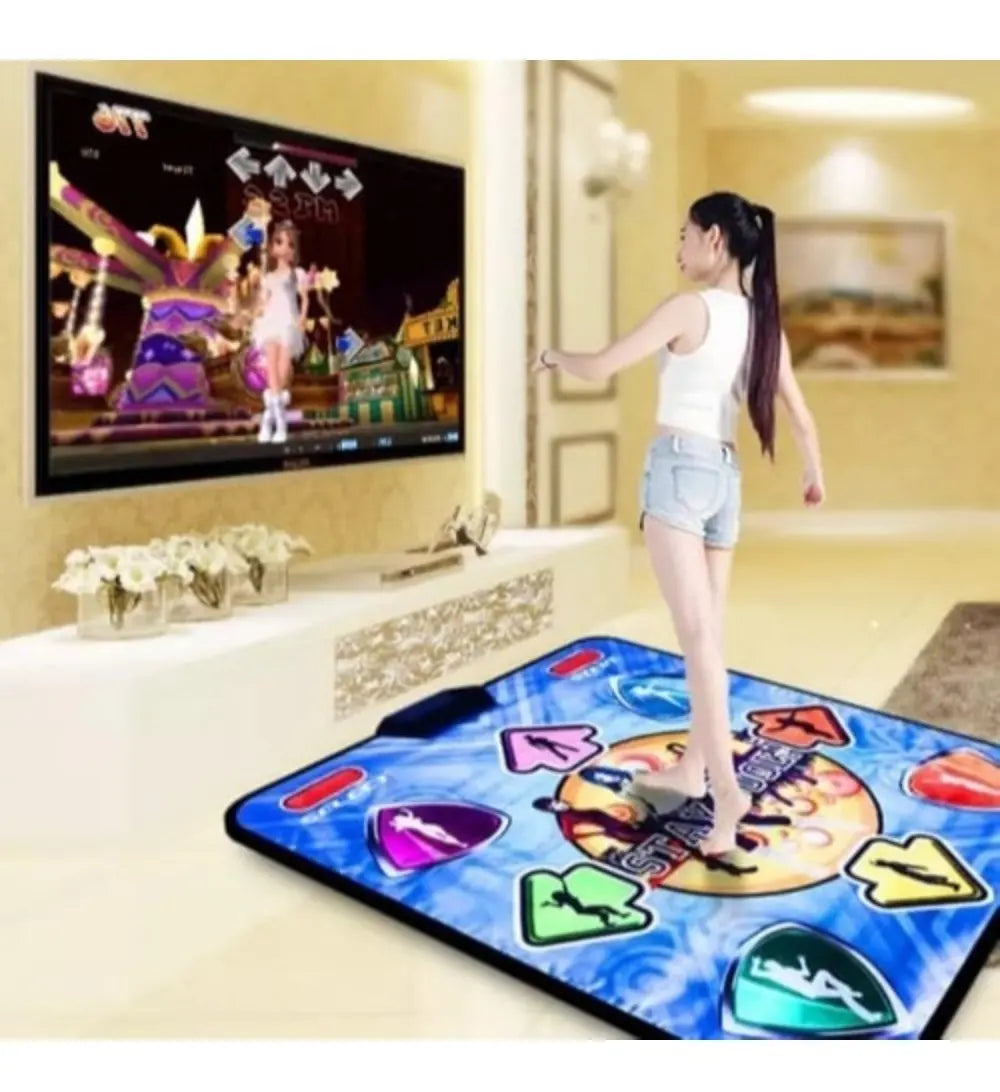 "Alfombra De Baile Tapete De Juegos Stepmania Coilmix Tv Y Pc Usb "