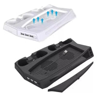 Base Refrigerante Para Play 5 Estación De Carga Dual 3 Usb