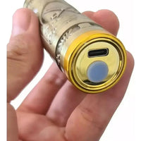 Mini Afeitadora Eléctrica T8 Recargable USB Tipo Shaver Dorada