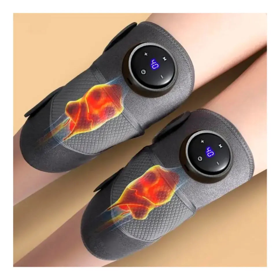 Rodillera Termica Masaje y Compresion Ajustable Multifuncional