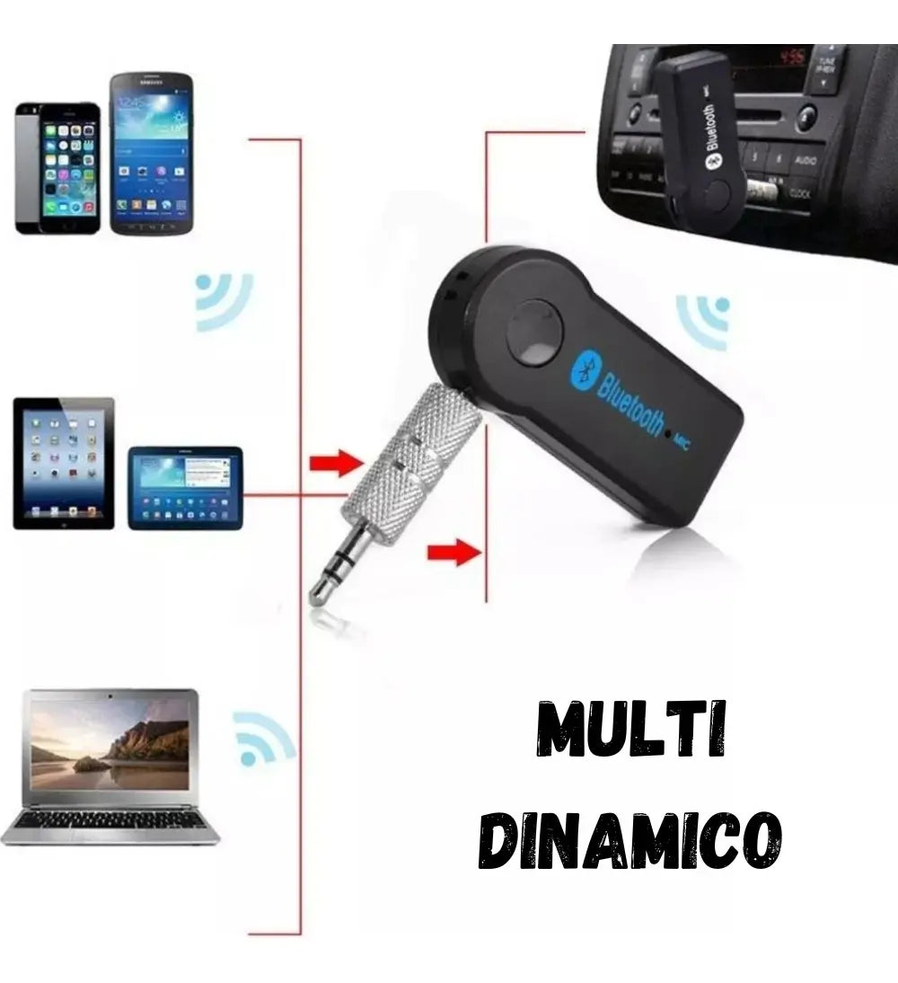 Transmisor Bluetooth Carro Adaptador Convertidor + Microfono
