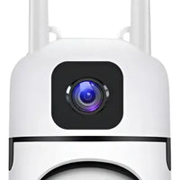 Camara De Seguridad Ip Doble Lente Impermeable Wifi V380