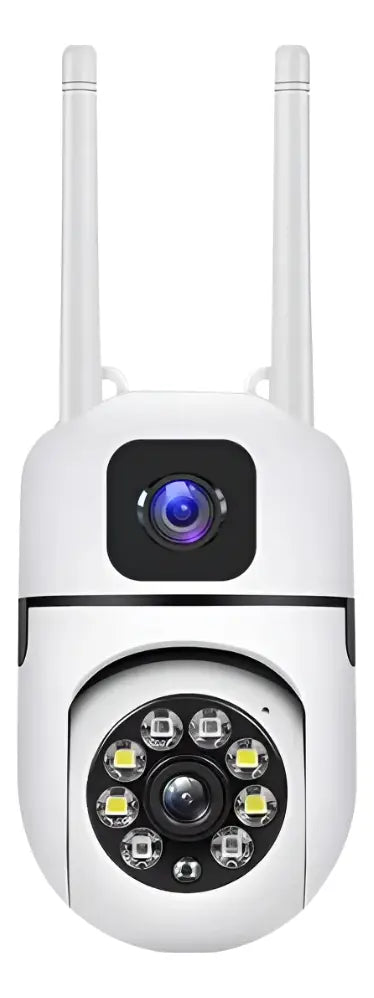 Camara De Seguridad Ip Doble Lente Impermeable Wifi V380