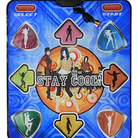 "Alfombra De Baile Tapete De Juegos Stepmania Coilmix Tv Y Pc Usb "