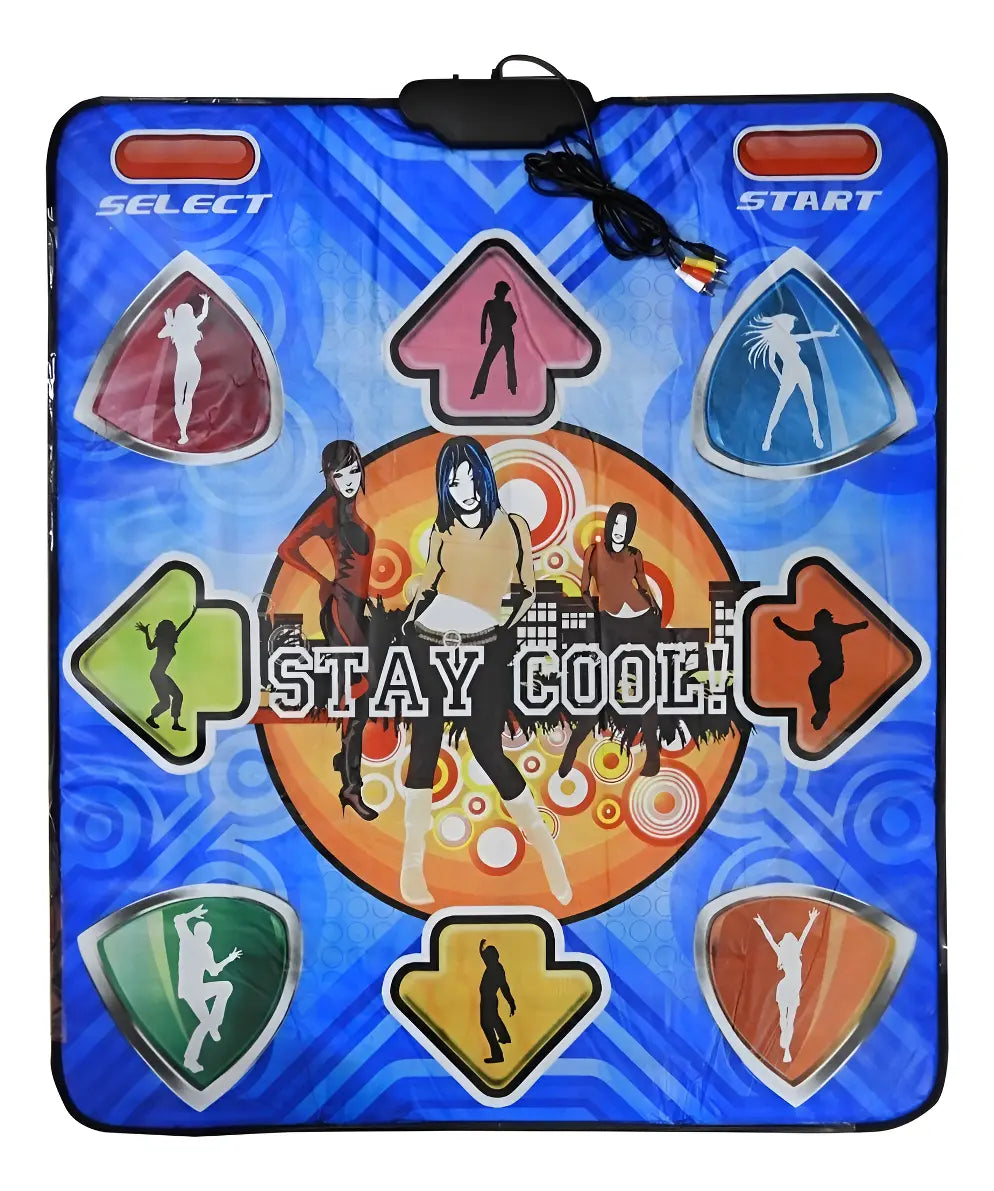 "Alfombra De Baile Tapete De Juegos Stepmania Coilmix Tv Y Pc Usb "