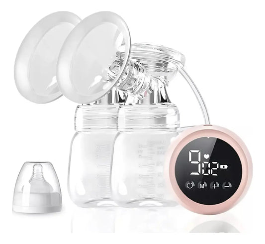Extractor Eléctrico Doble Leche Materna Para Bebe Recargable