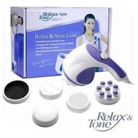 Masajeador Corporal Relax Tone 5 Cabezas Relaja Y Tonifica