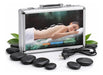 Kit Piedras Volcánicas Para Masaje Spa Profesional Maletin