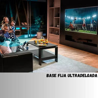Soporte De Pared Para Tv 26 - 63 Mt-146 Color Negro
