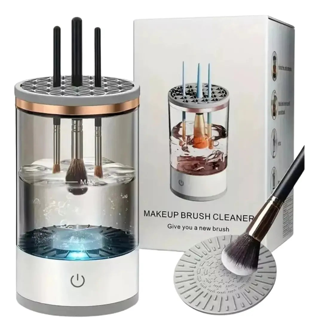 Lavadora Limpiador De Maquillaje Set De Brochas Electrico