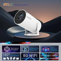 Proyector Smart 4k Hy300 Hd Wifi Bluetooth 1200LM Android 11