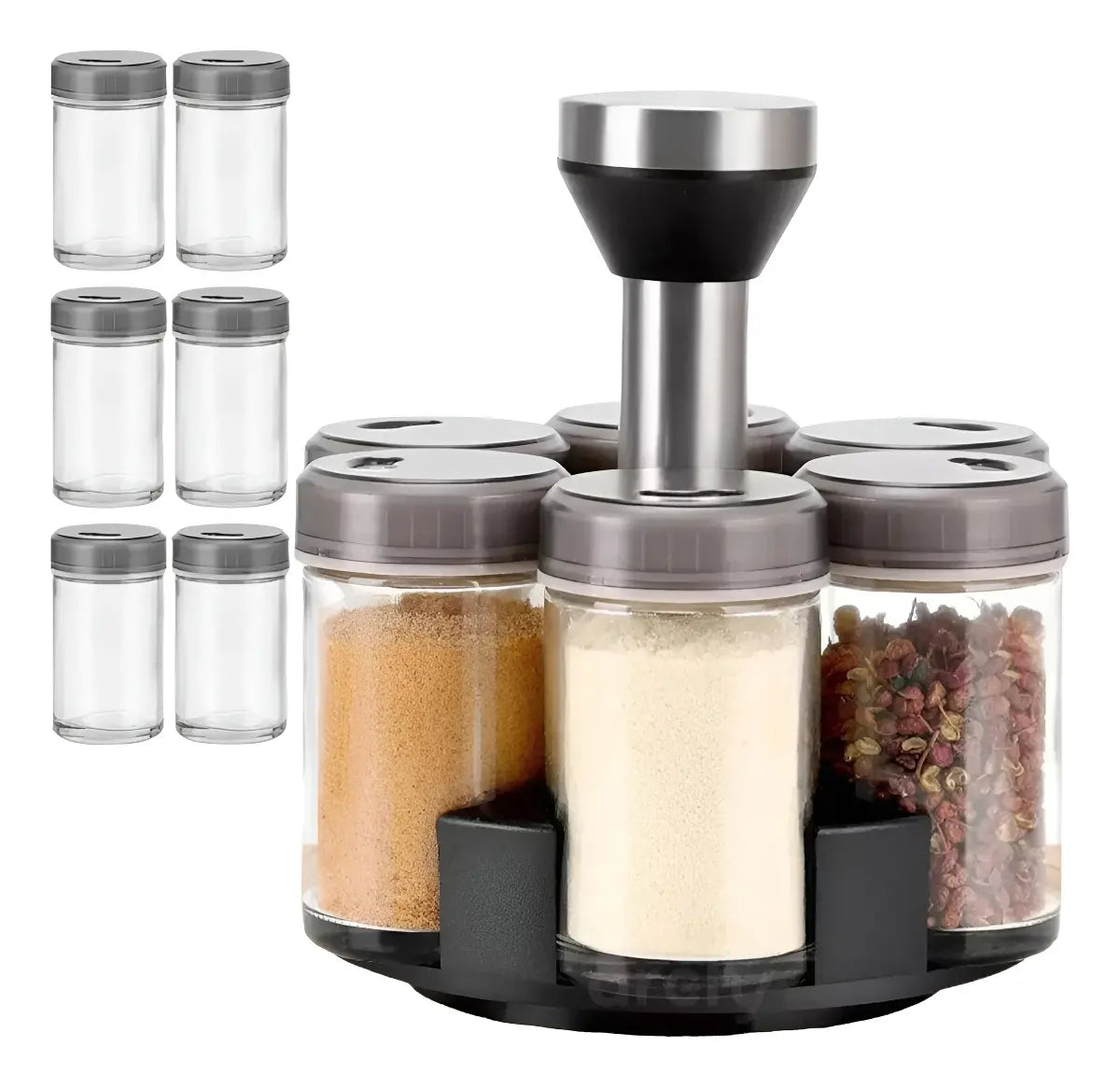 Condimentero Giratorio Para Especias Organizador Cocina X6