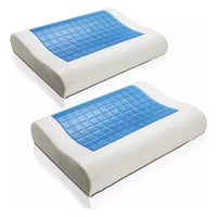 Almohada Ortopedica Tecnologia Viscoelastica Infusion De Gel