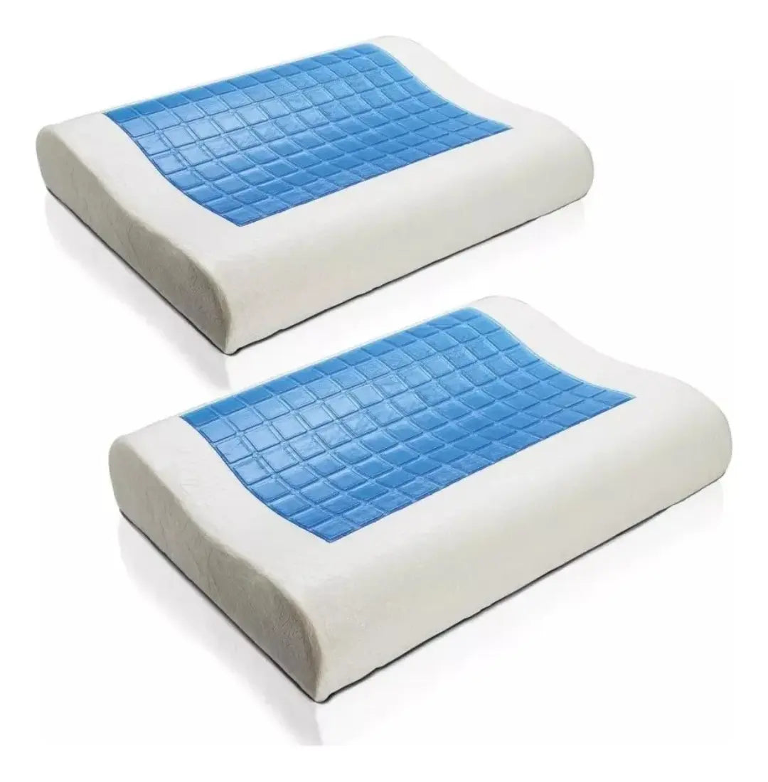 Almohada Ortopedica Tecnologia Viscoelastica Infusion De Gel