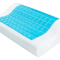 Almohada Ortopedica Tecnologia Viscoelastica Infusion De Gel
