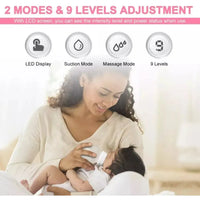 Extractor Eléctrico Doble Leche Materna Para Bebe Recargable