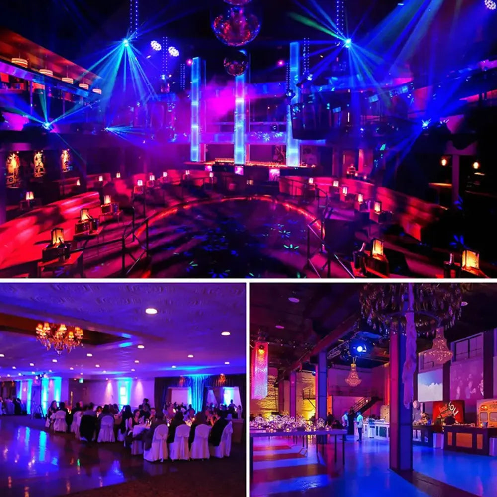 Luz De Escenario Led 36 W Con Sonido Dmx Control Remoto no