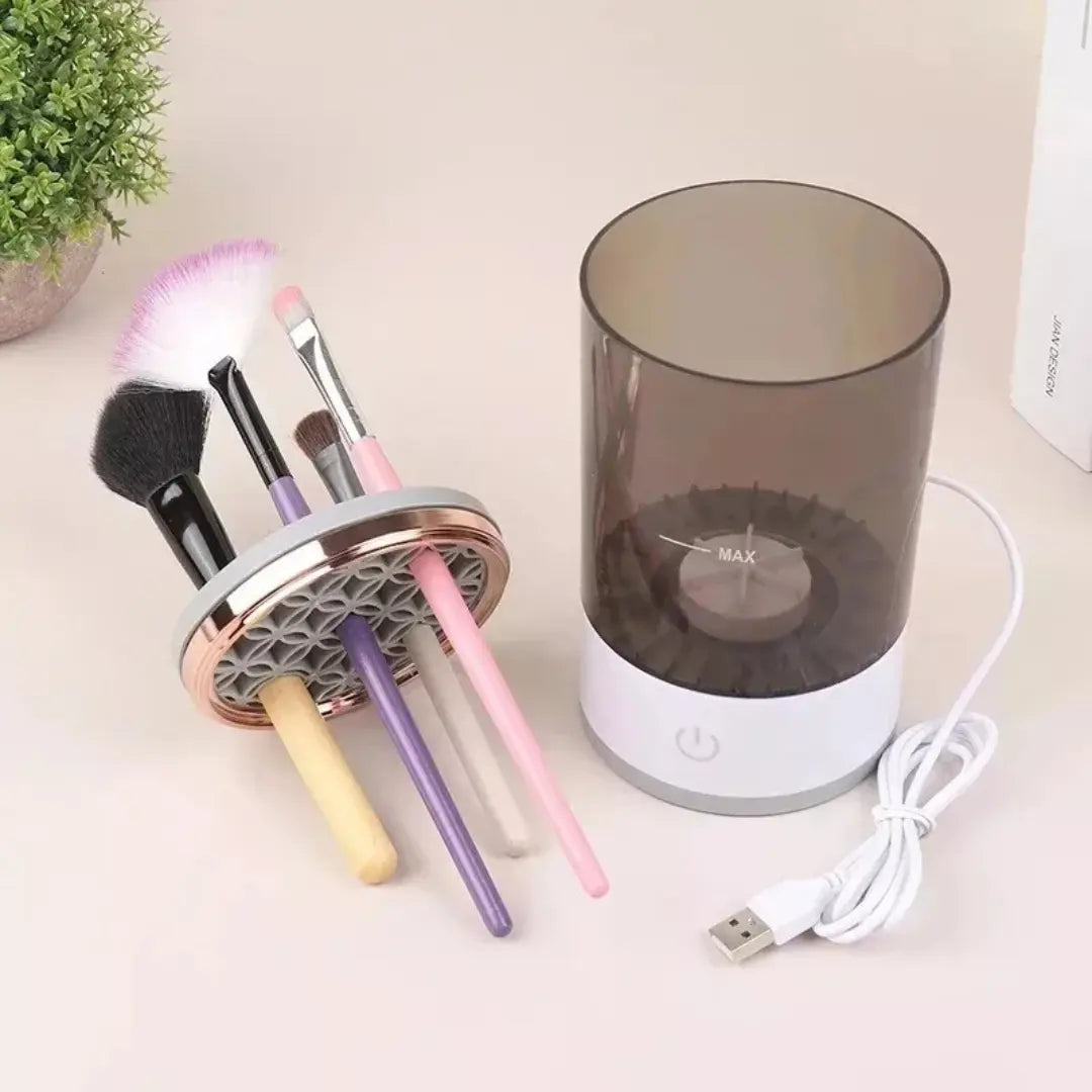 Lavadora Limpiador De Maquillaje Set De Brochas Electrico