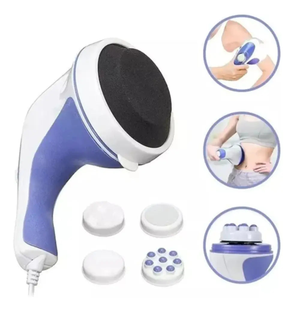 Masajeador Corporal Relax Tone 5 Cabezas Relaja Y Tonifica