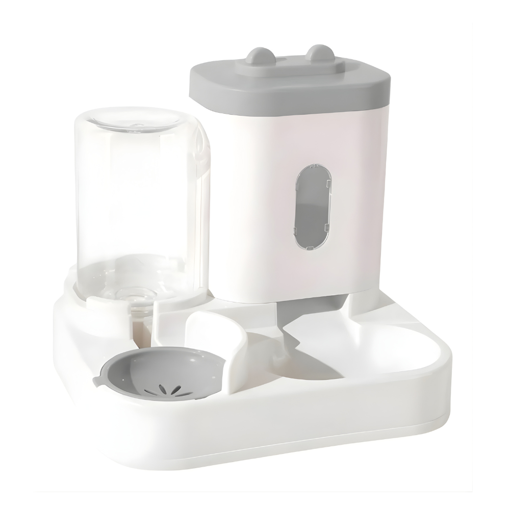 Dispensador Automatico 2 en 1 De Comida y Agua Para Mascotas