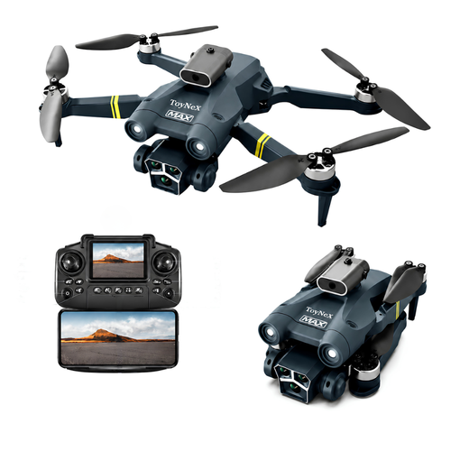 Drone Z3 Max Triple Camara Sensor Obstaculos Control Con Camara HD