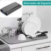 Tapete Escurridor De Loza Absorbente Organizador De Platos