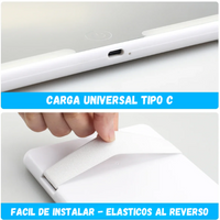Espejo Luz Led Parasol Para Carro, Tocador Recargable Usb 05