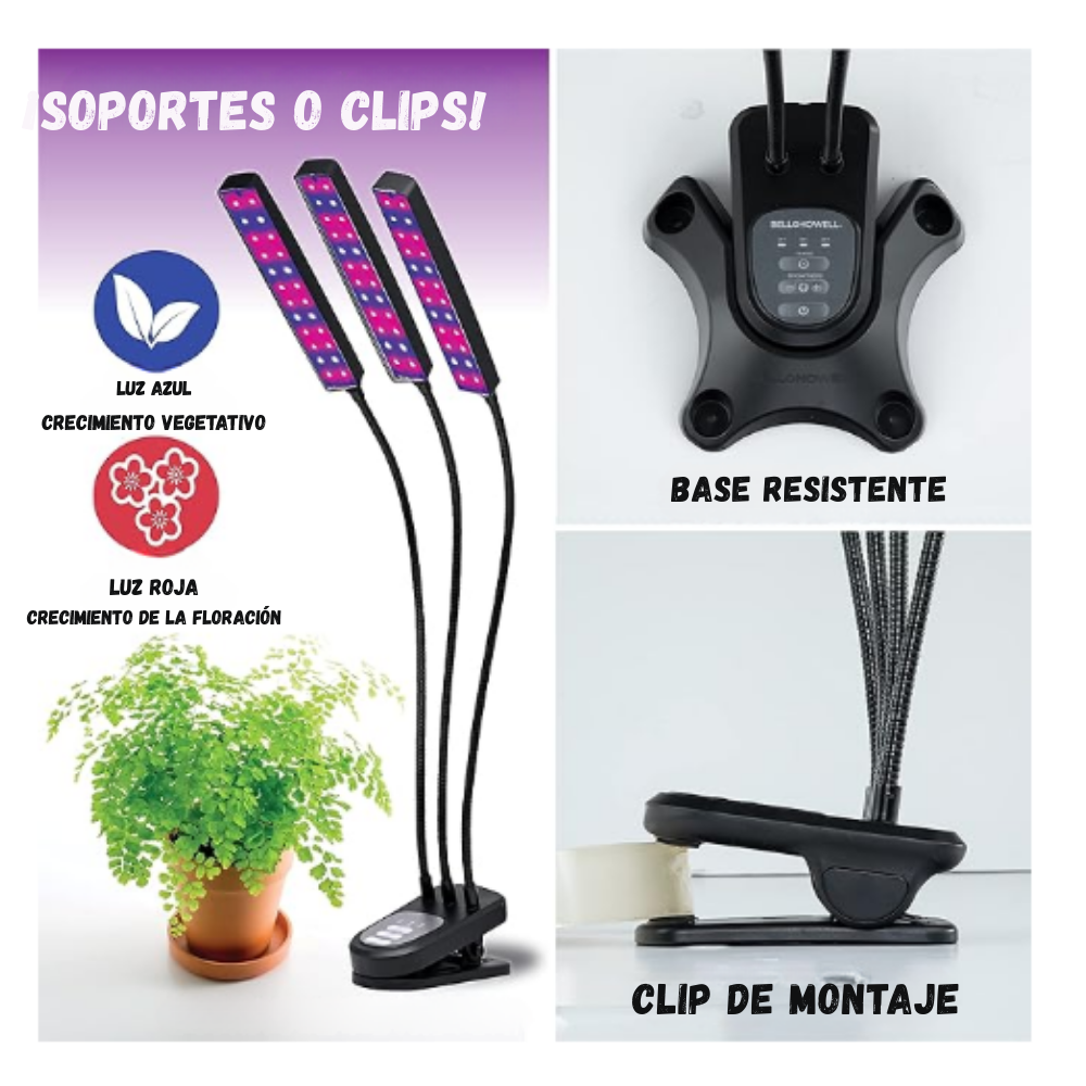 Lampara Led Para Plantas Matas De Cultivo En Interiores