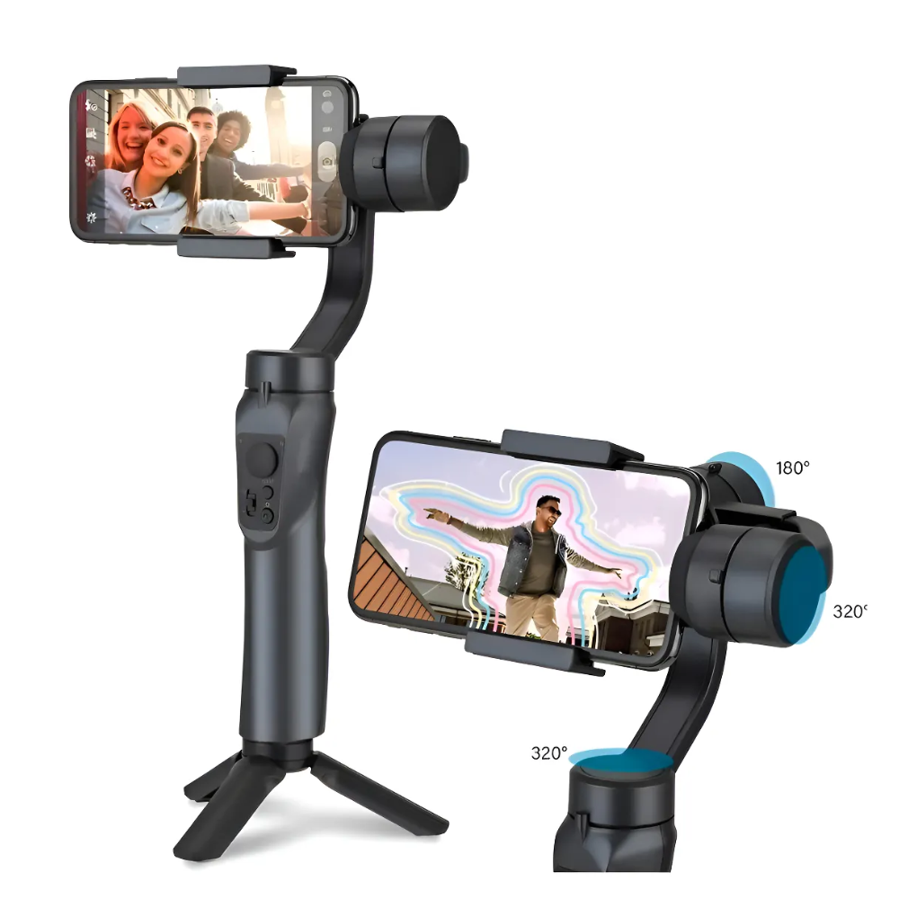 Estabilizador de imagen Profesional Gimbal 3 Ejes Androis iOs