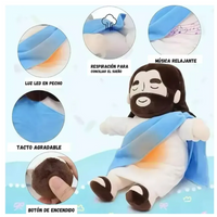 Peluche De Jesus Que Respira y Tranquiliza Con Musica y Luces