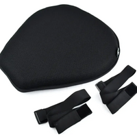 Cojin Tipo Canal De Silicona Con Protector Antideslizante Para Moto