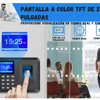 Control Asistencia Huella Biométrico Reloj Empleados Digital