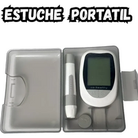 Kit De Glucometro Digital Con 50 Tiras y 50 Lancetas Portatil