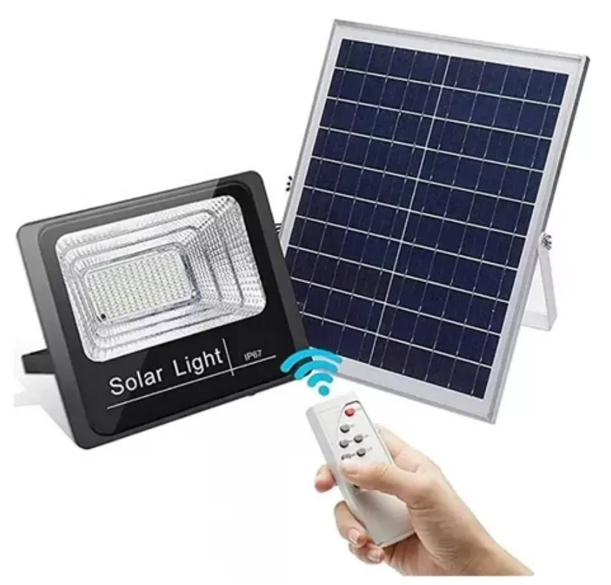 Kit Reflector Led Solar Exterior Panel 300w Lampara Control