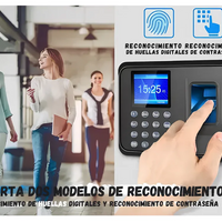 Control Asistencia Huella Biométrico Reloj Empleados Digital