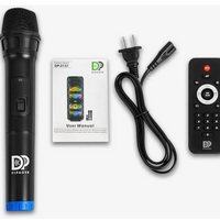 Parlante Bluetooth Dipaoer Dp-2137 Torre 2x12 Con Micrófonos