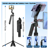 Trípode C12 IA Inteligente con Seguimiento Automático 360°