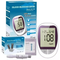 Glucómetro Monitoreo Azúcar Medidor Digital Glucosa Sangre