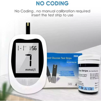 Glucómetro Monitoreo Azúcar Medidor Digital Glucosa Sangre