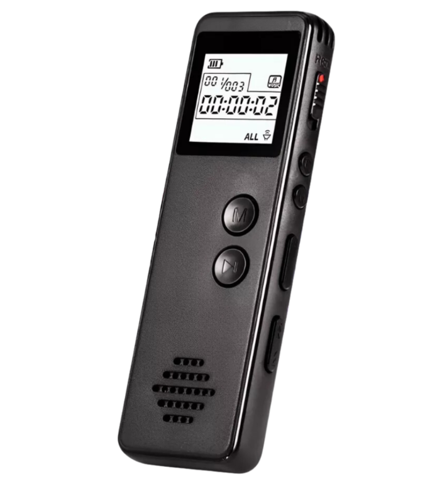 Grabadora De Voz Periodista Digital + Micro Sd 32gb Pantalla