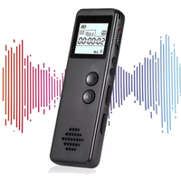 Grabadora De Voz Periodista Digital + Micro Sd 32gb Pantalla