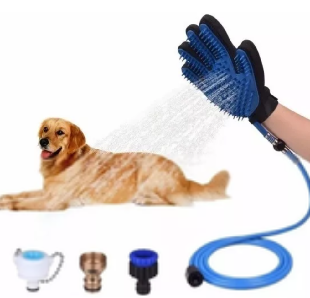 Guante Manguera Para Bañar Mascotas Multifuncional