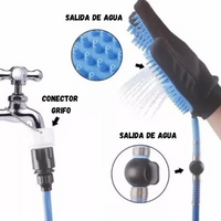Guante Manguera Para Bañar Mascotas Multifuncional
