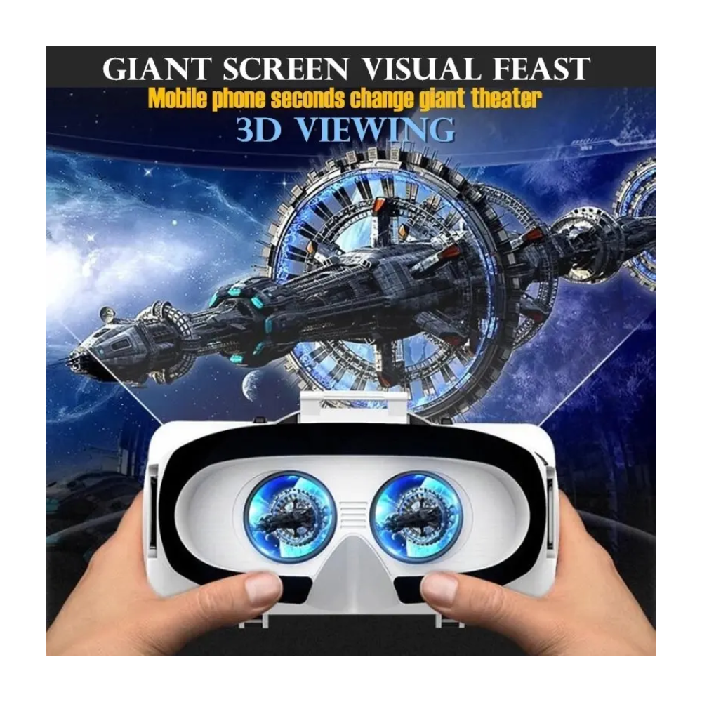 Gafas De Realidad Virtual Video Juegos 3D 360° Audífonos Integrados