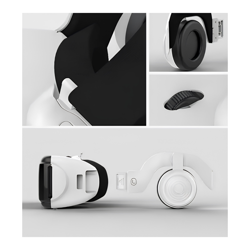 Gafas De Realidad Virtual Video Juegos 3D 360° Audífonos Integrados