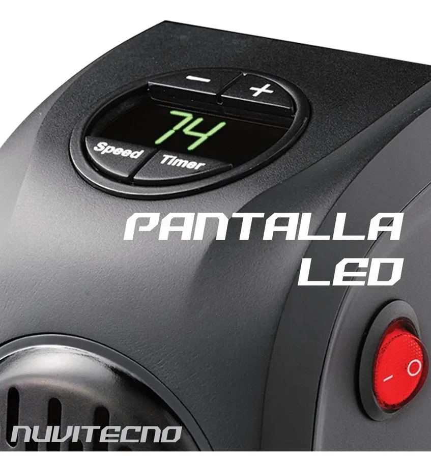 Calentador De Ambiente Portáti Handy Heater + Control Remoto