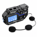 Intercomunicador RGB Bluetooth M8 Radio FM Recargable Casco