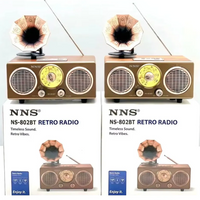 Radio Vintage Nns Ns-802bt Bluetooth Am Fm Sw Recargable