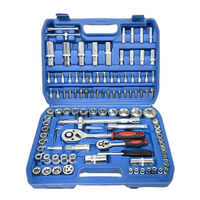 Kit Herramientas 180 Pzs Completo Dados Llaves y Accesorios Portatil